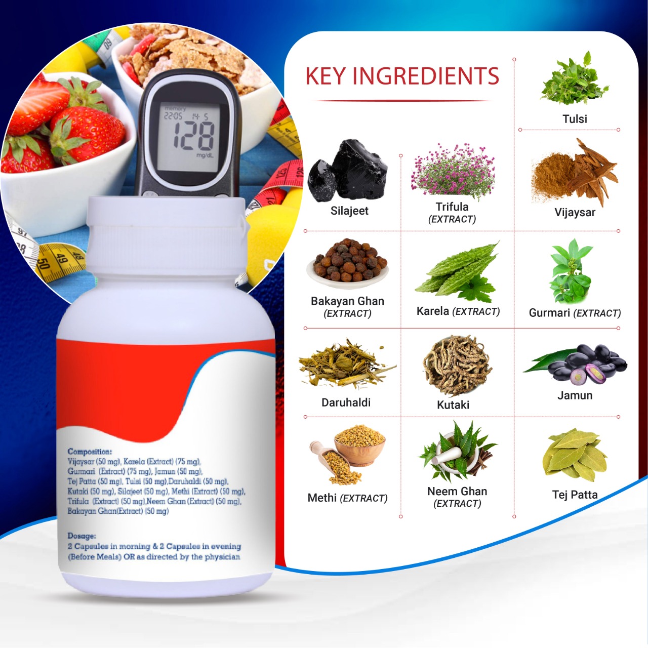 Buy Swakalyan Madhumeh Niyantrak -Helps To Regulate Blood Glucose Level at Best Price Online