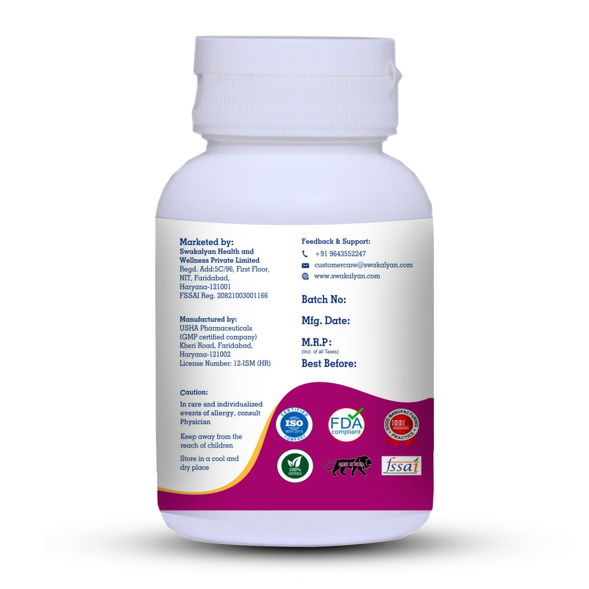 Swakalyan Ashti Mitra Female -Joint Pain Reliever For Female