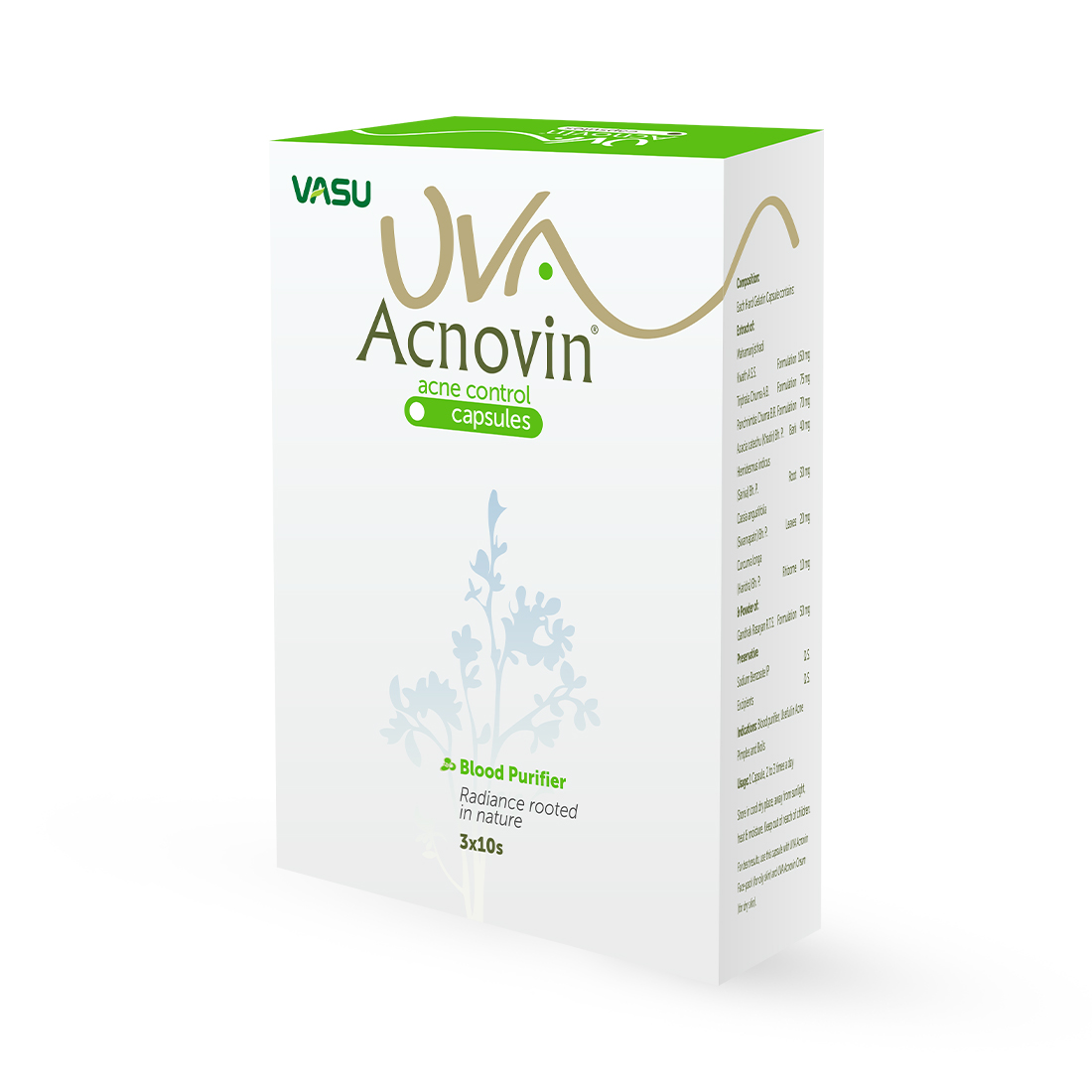 Buy Vasu Uva Acnovin Capsule at Best Price Online
