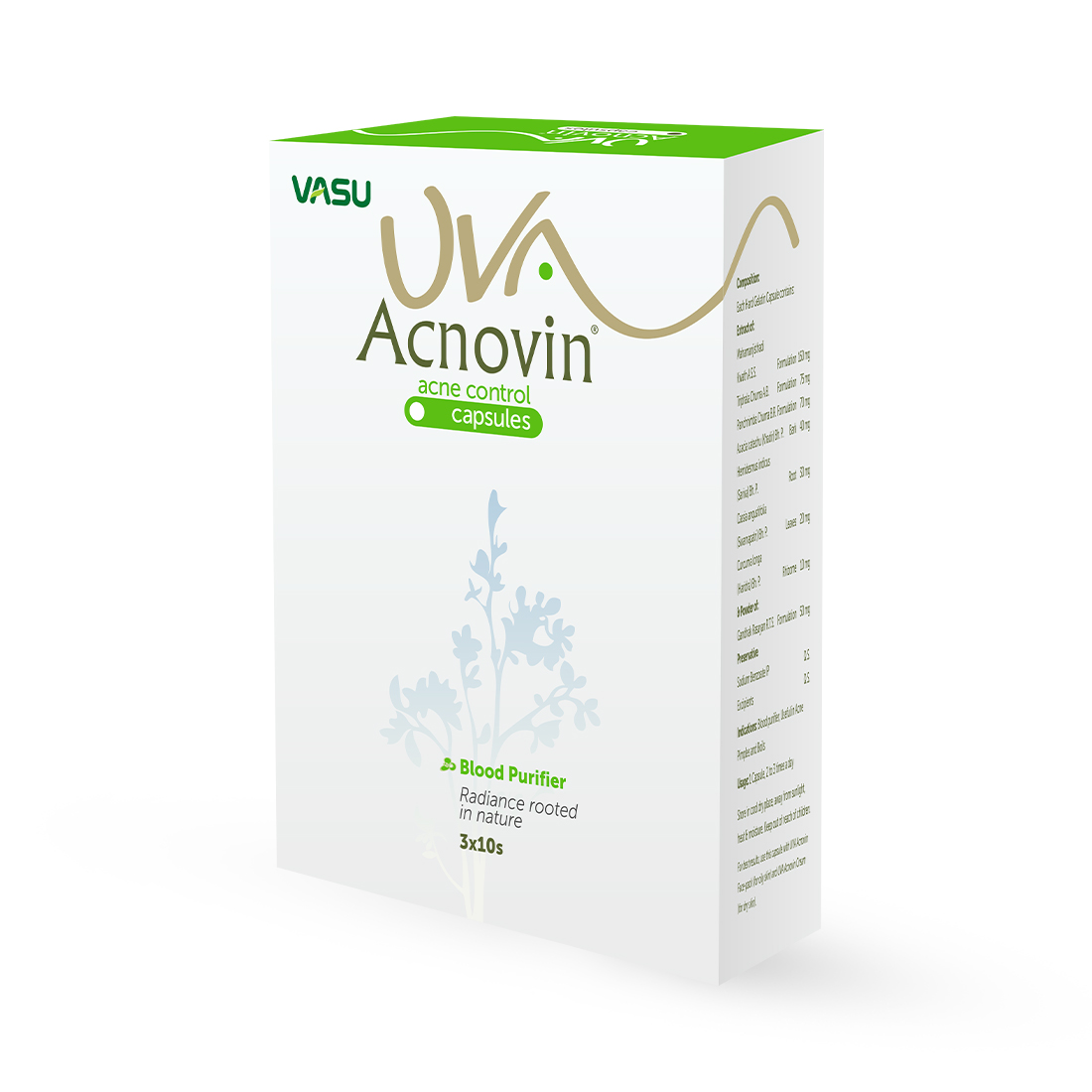 Vasu Uva Acnovin Capsule