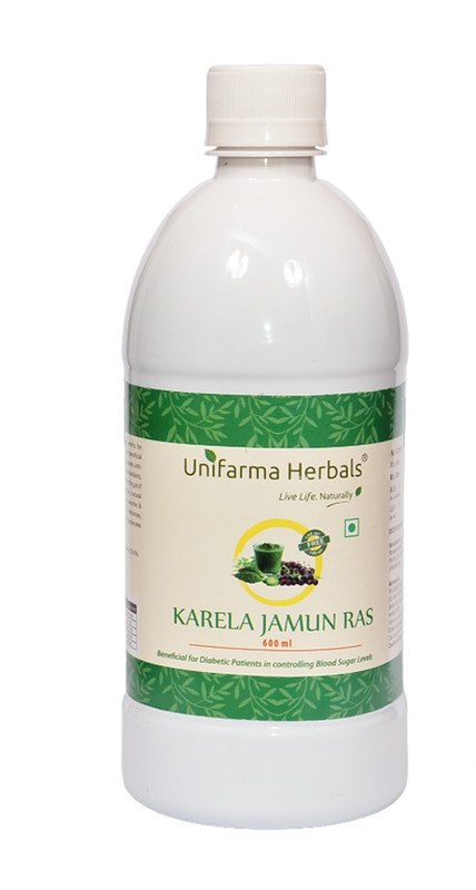 Buy Unifarma Herbals Karela+Jamun Juice at Best Price Online