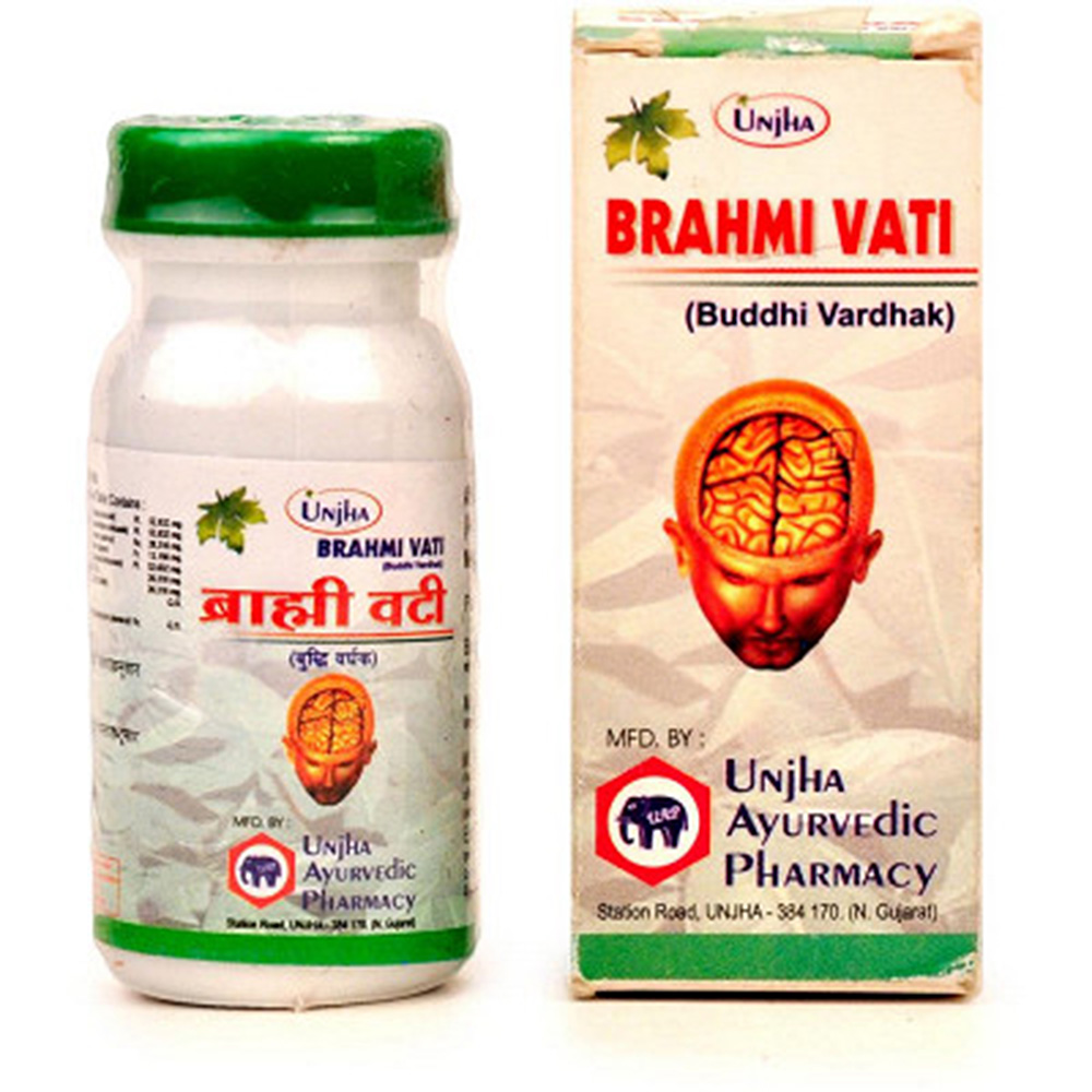 Buy Unjha Brahmi Vati Buddhi Vardhak at Best Price Online