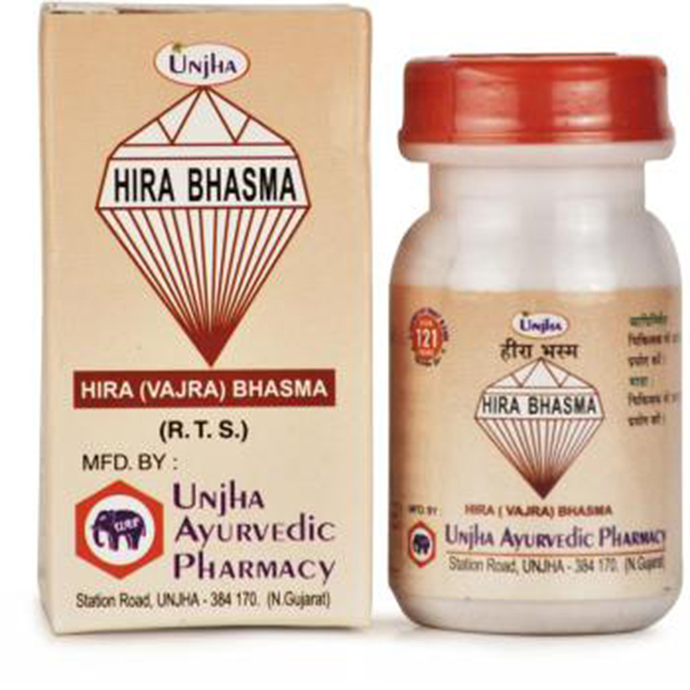 Buy Unjha Hira Vajra Bhasma at Best Price Online