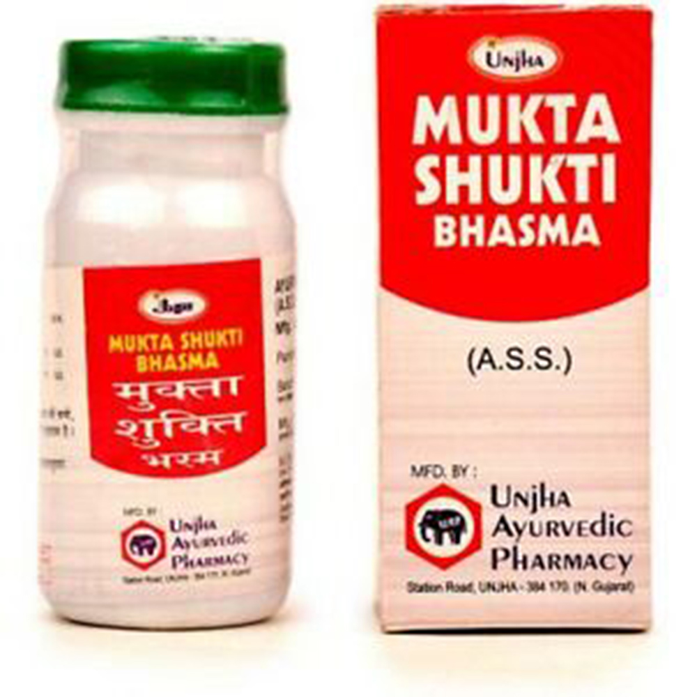 Buy Unjha Mukta Shukti Bhasma at Best Price Online