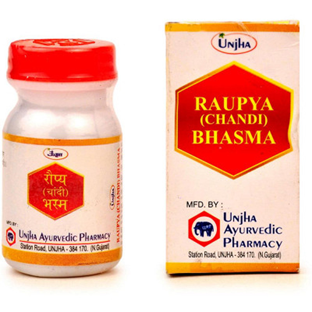 Buy Unjha Raupya Chandi Bhasma at Best Price Online