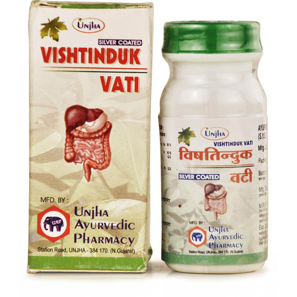 Buy Unjha Vishtinduk Vati Silver Coated at Best Price Online