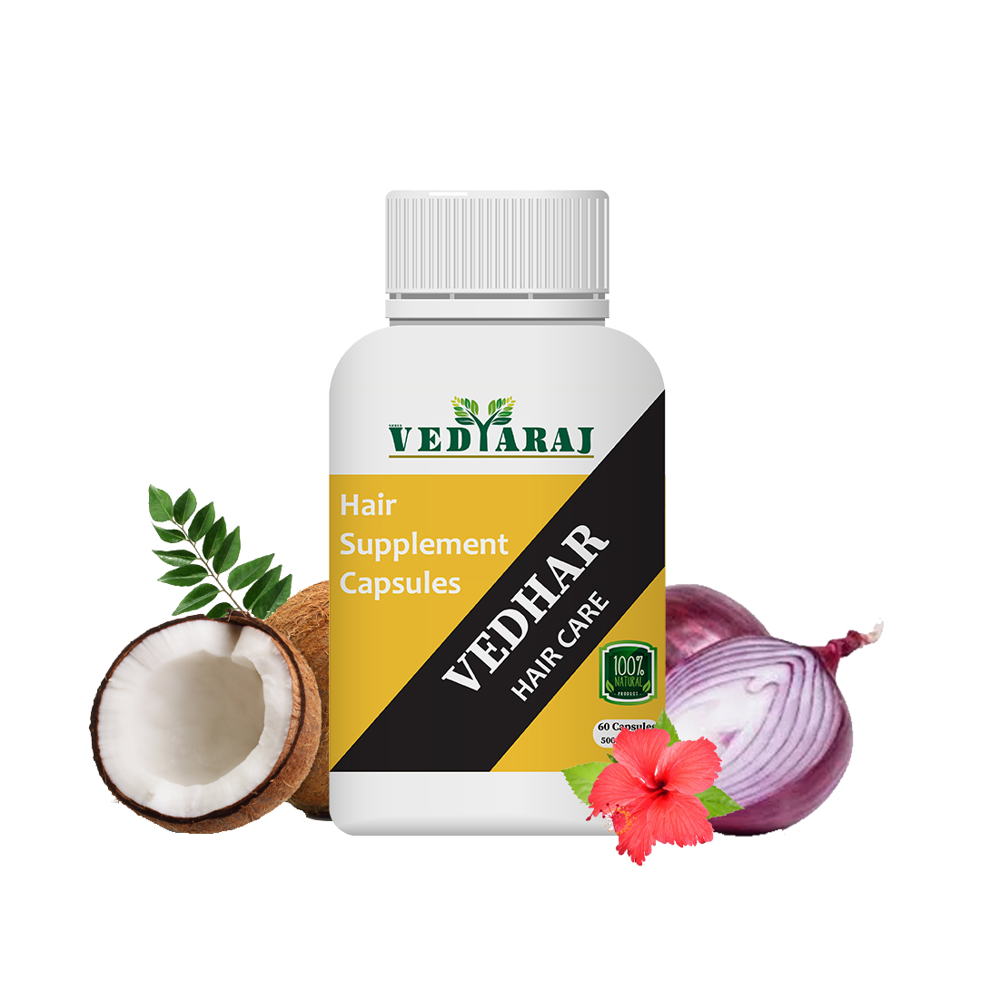 Buy Vedhar Ayurvedic Capsules for Hair Growth at Best Price Online