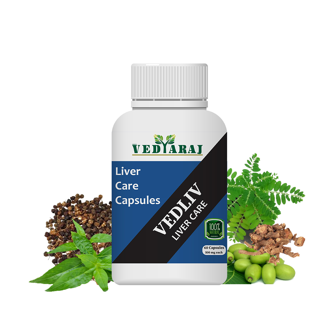 Vedliv Ayurvedic Capsules for Liver Detoxification