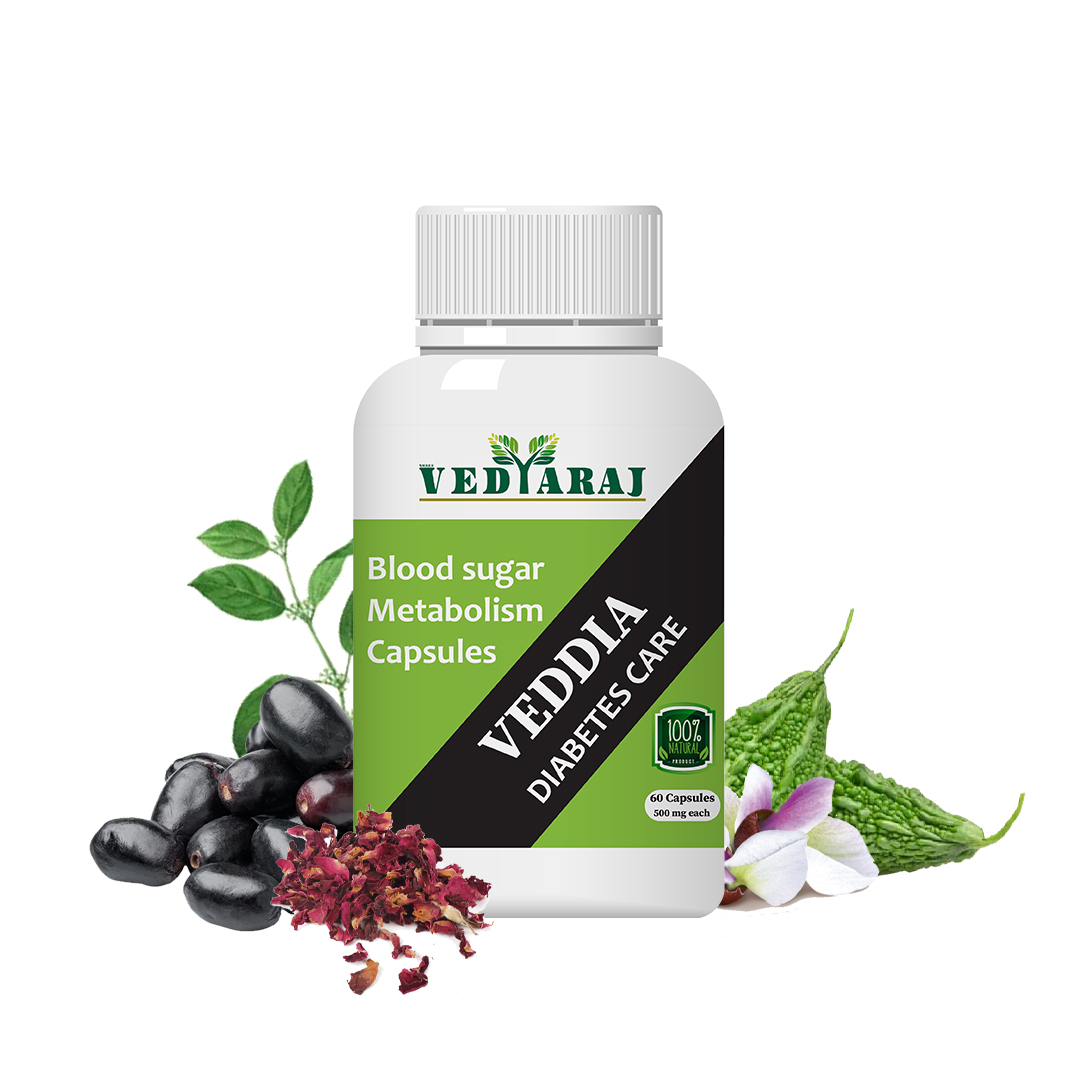 Veddia Ayurvedic Capsules for Diabetes Control