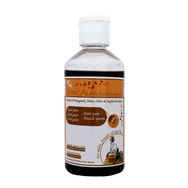 Buy Vedic Aura Herbal soothing oil(Pain relief oil) at Best Price Online