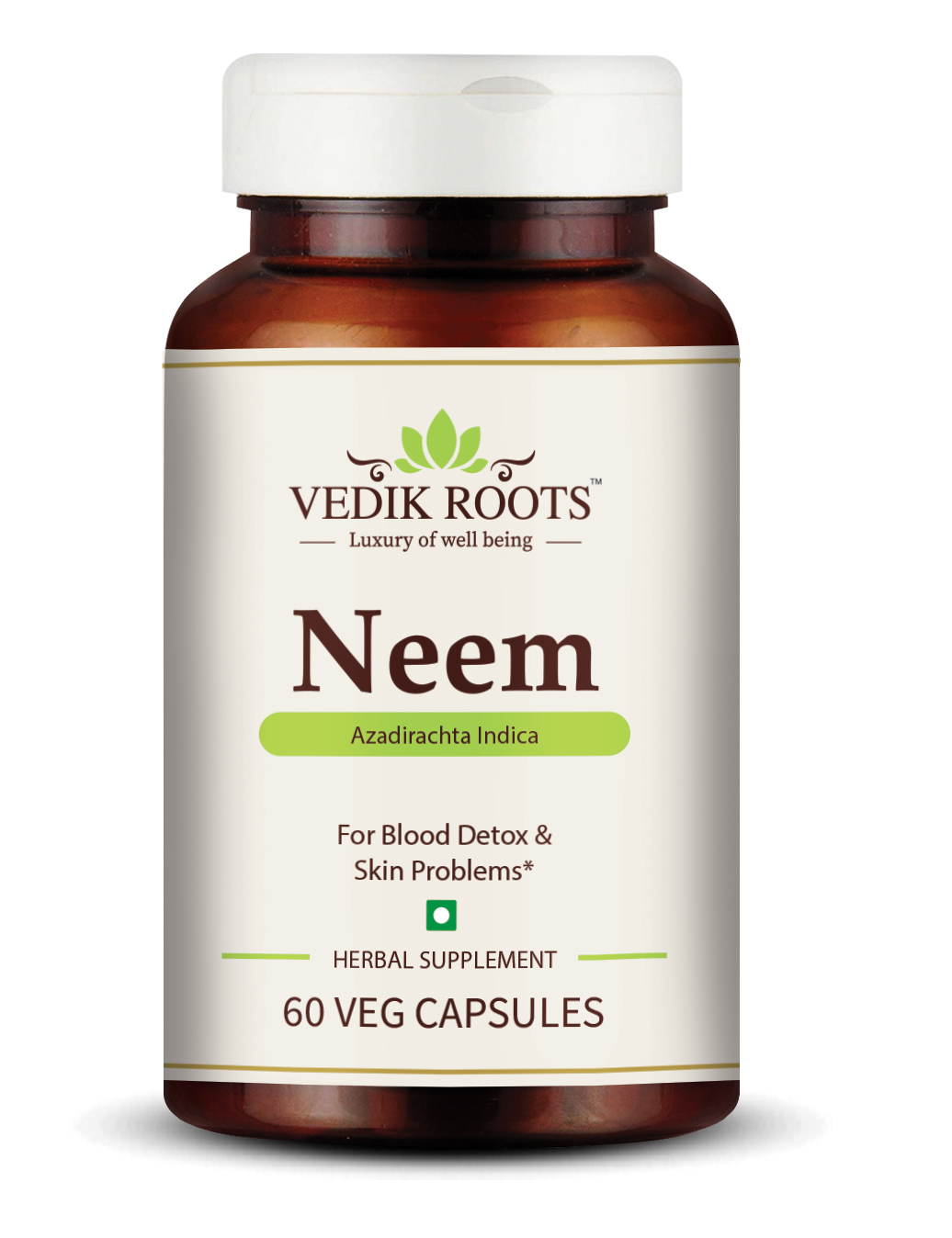 Buy Vedikroots Neem Capsules at Best Price Online
