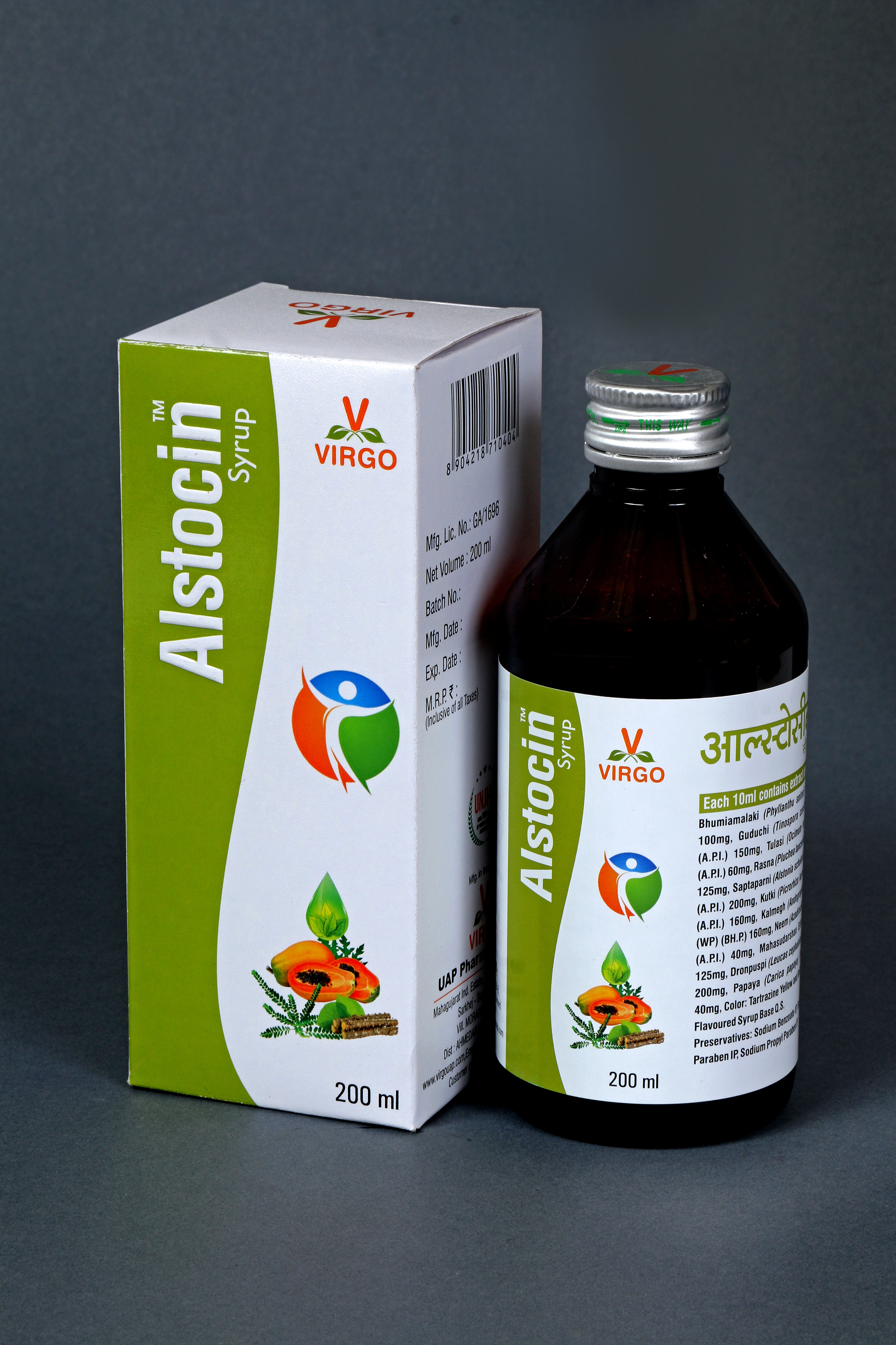 Buy Virgo Alstocin Syrup at Best Price Online