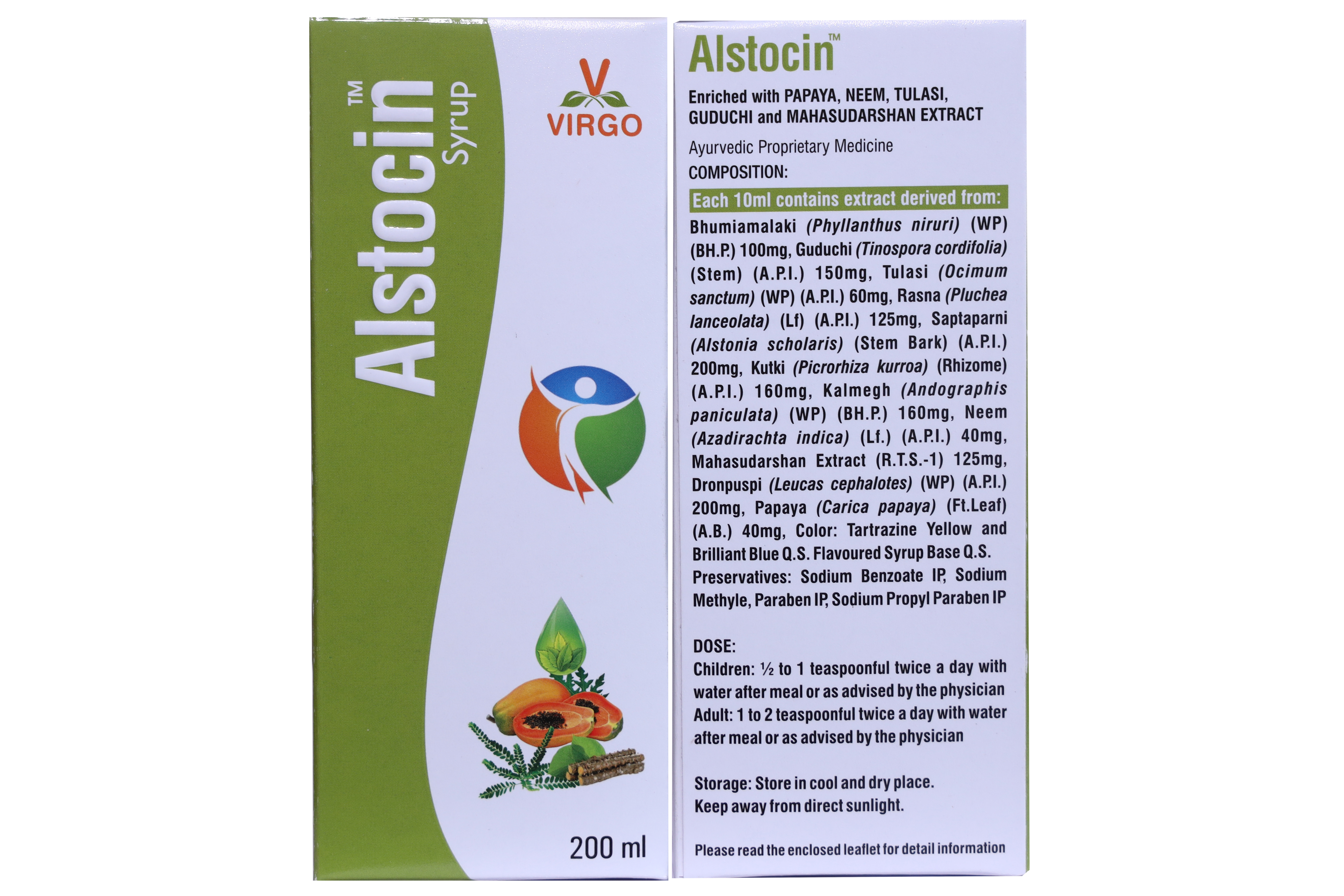 Virgo Alstocin Syrup
