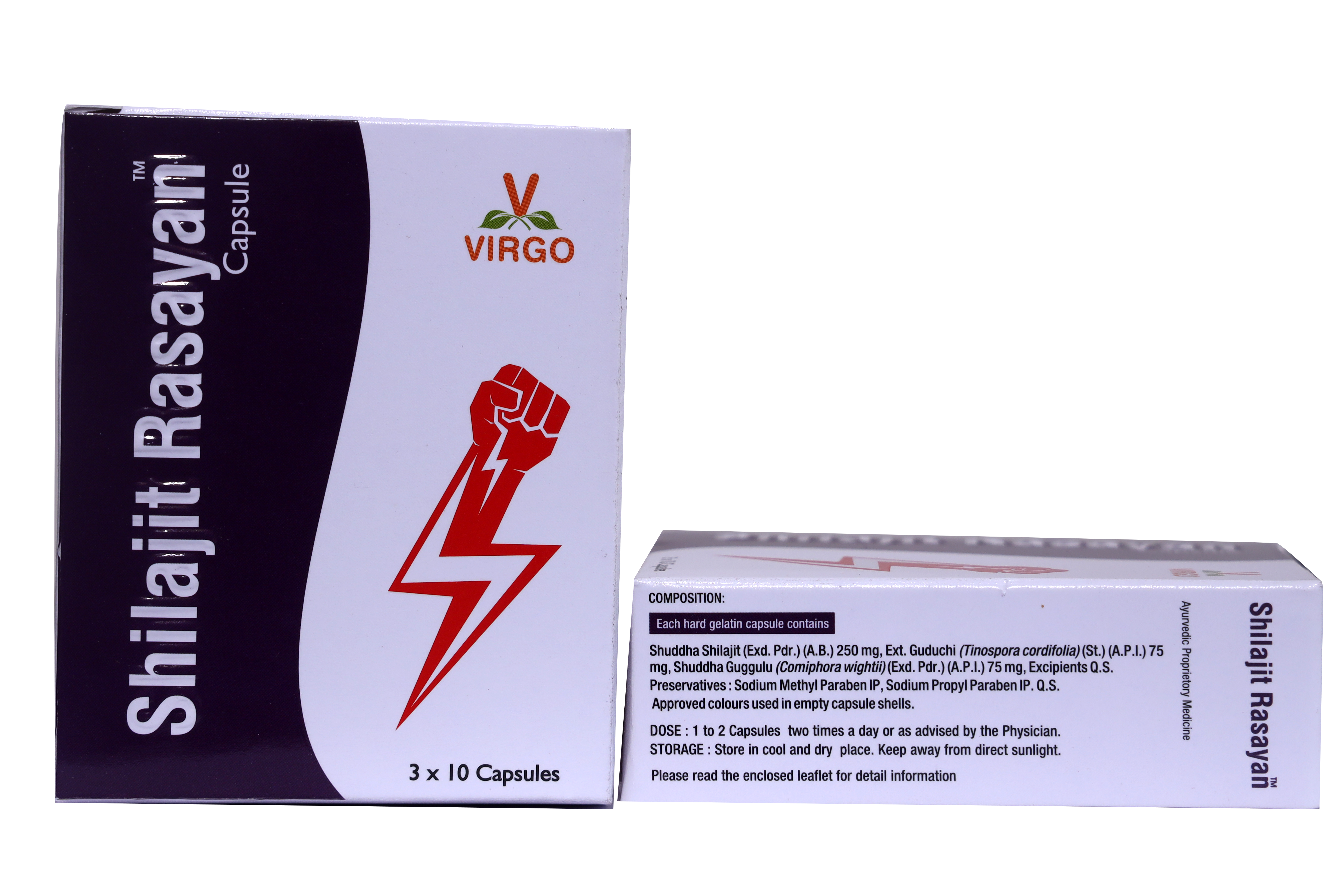 Virgo Shilajit Rasayan Capsule   