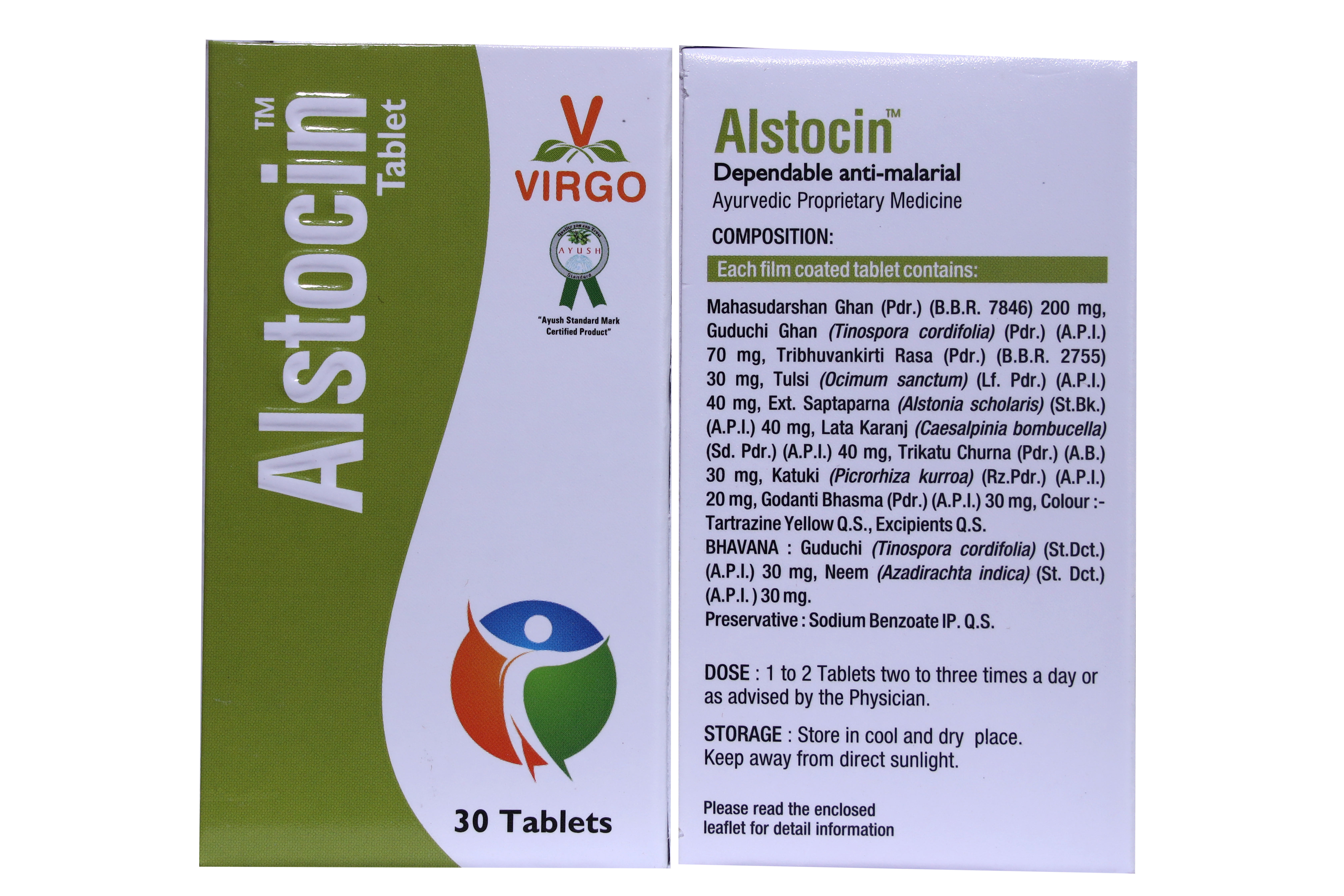 Virgo Alstocin Tablet