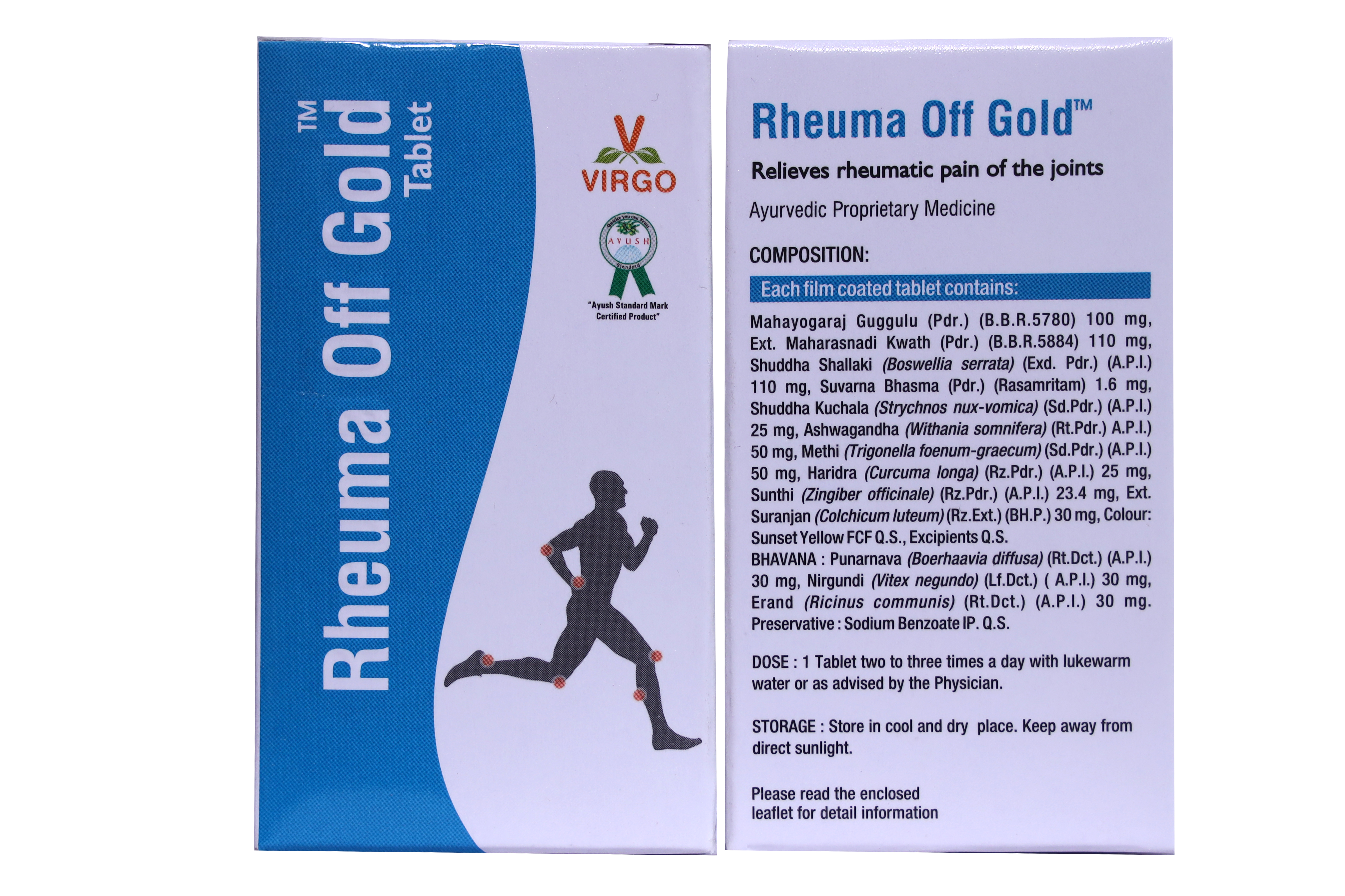 Virgo Rheuma Off Gold Tablet 
