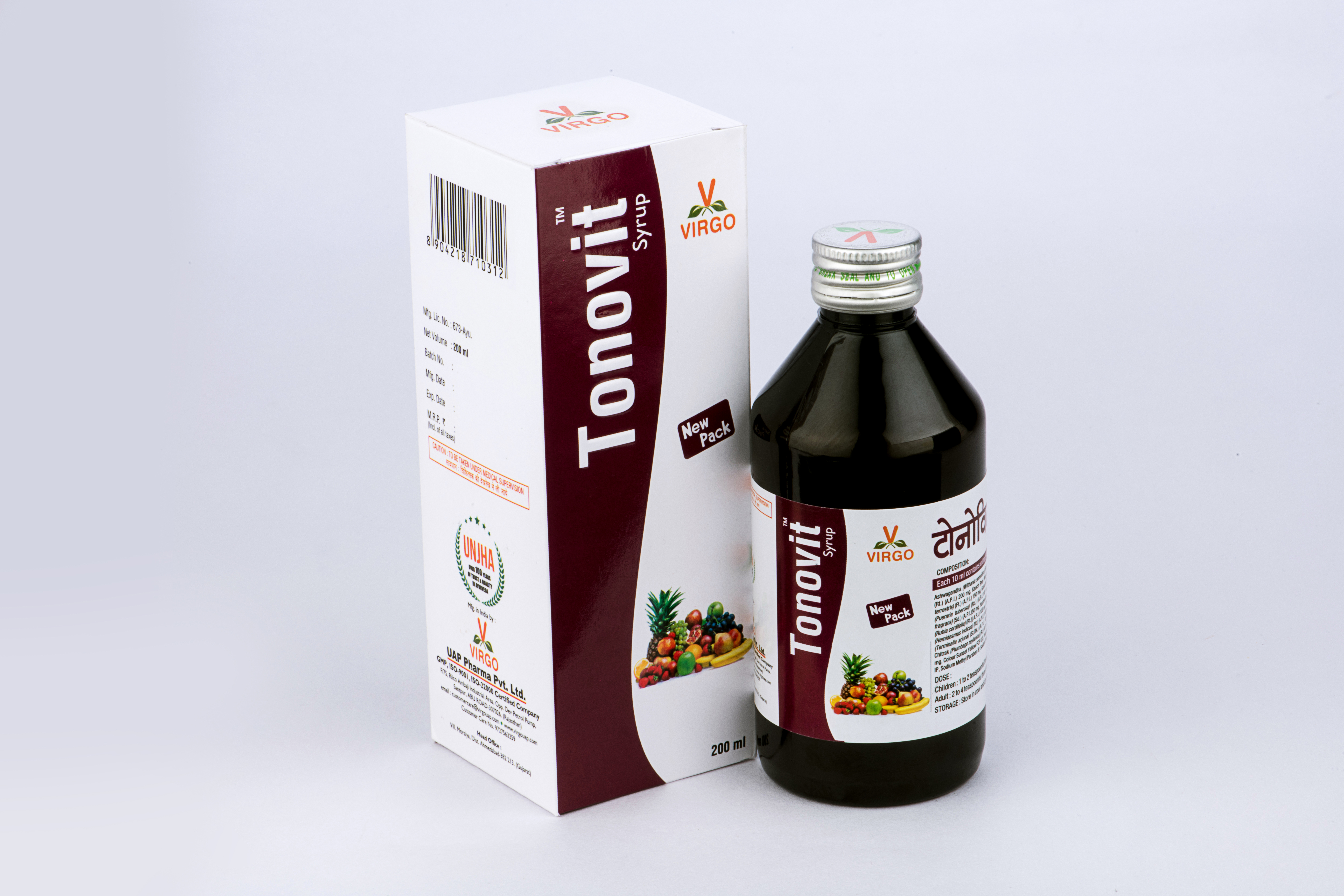 Buy Virgo Tonovit Syrup at Best Price Online