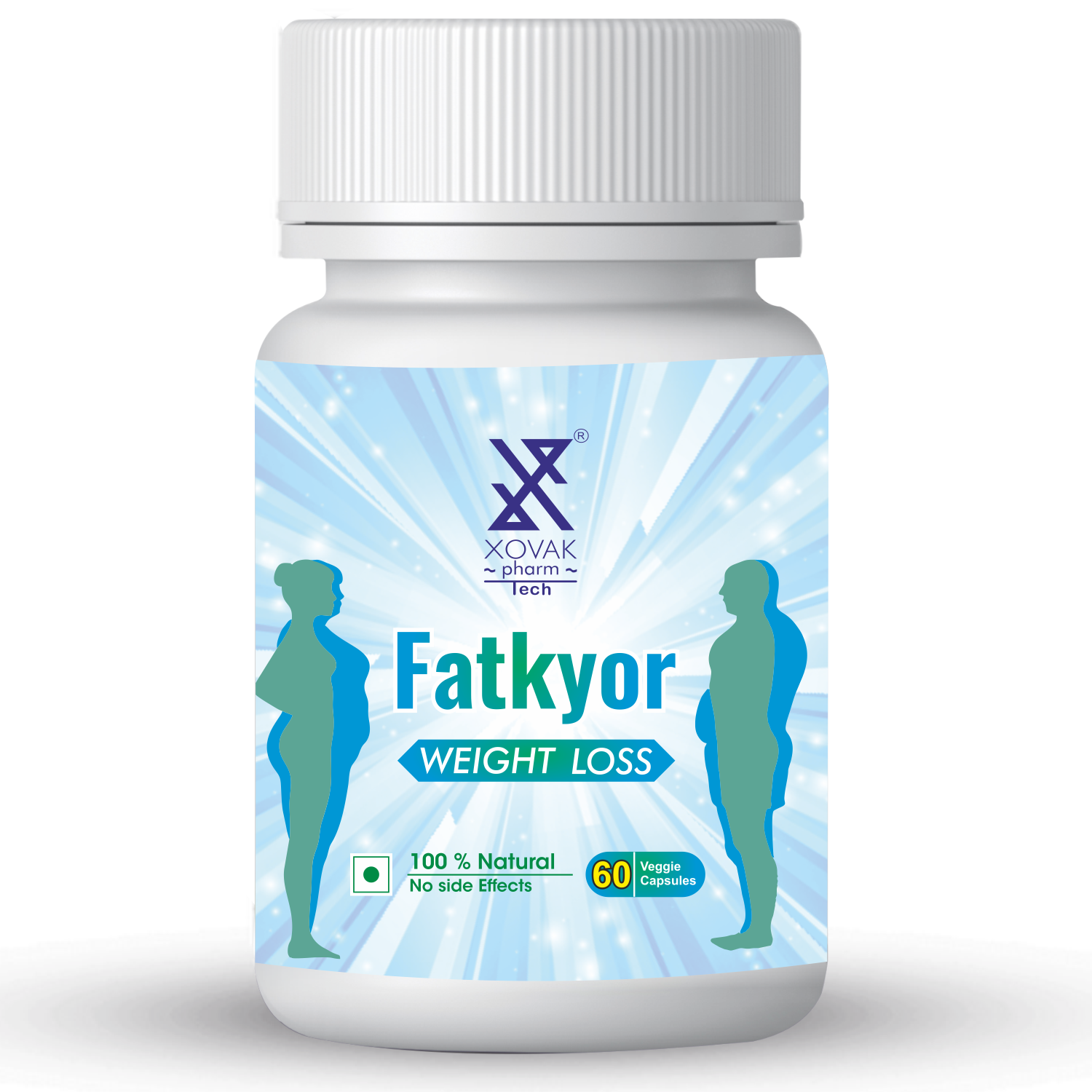 Xovak Ayurvedic Fatkyor (60 Capsules)