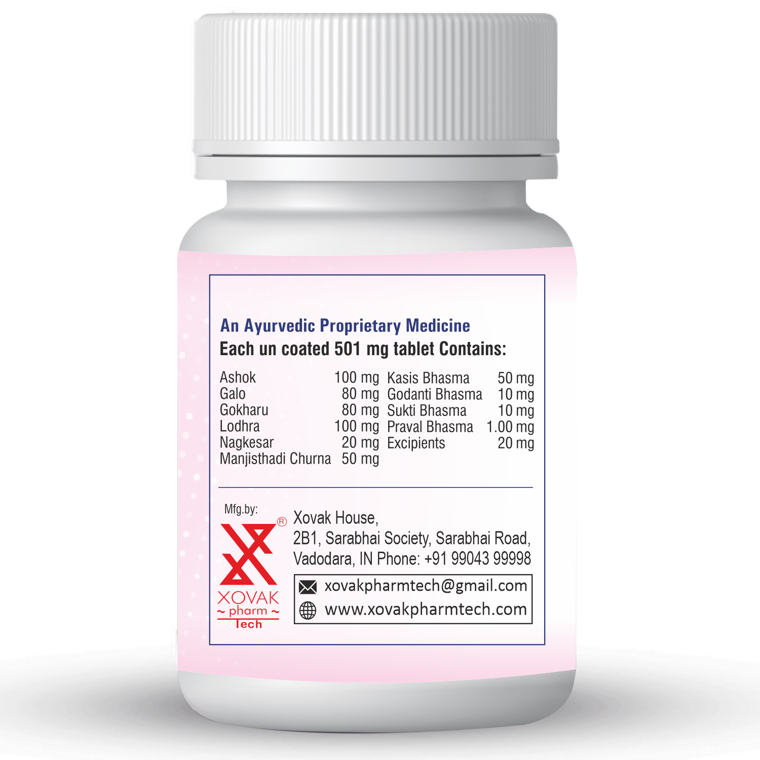 Xovak Ayurvedic Ladyfertykyor for Female