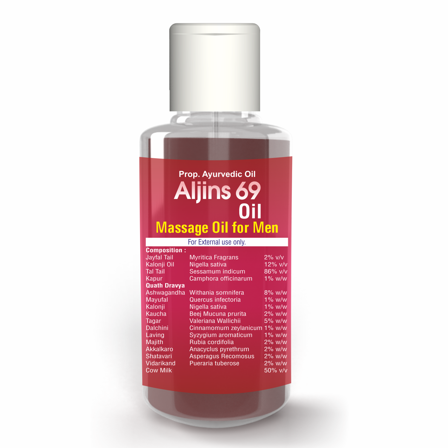 Xovak Ayurvedic Aljins Oil For Male 