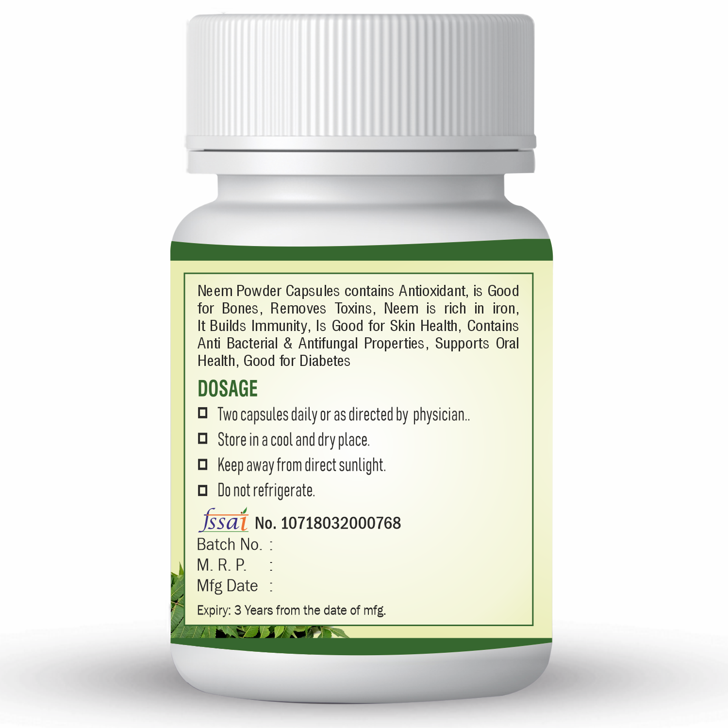 Buy Xovak Organic  Neem Capsules at Best Price Online