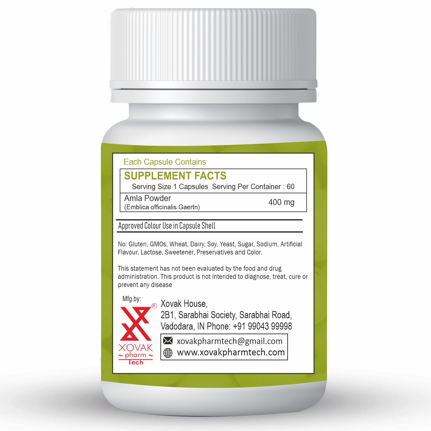 Xovak Organic  Amla Capsules