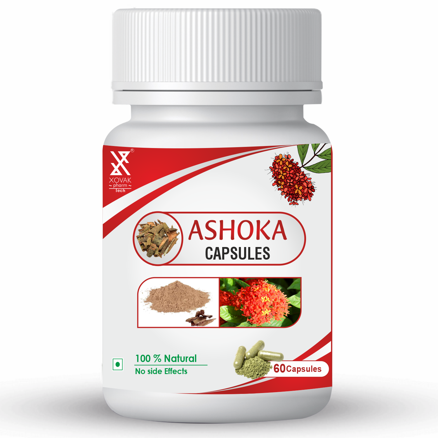 Buy Xovak Organic Ashoka Capsules (60caps) at Best Price Online