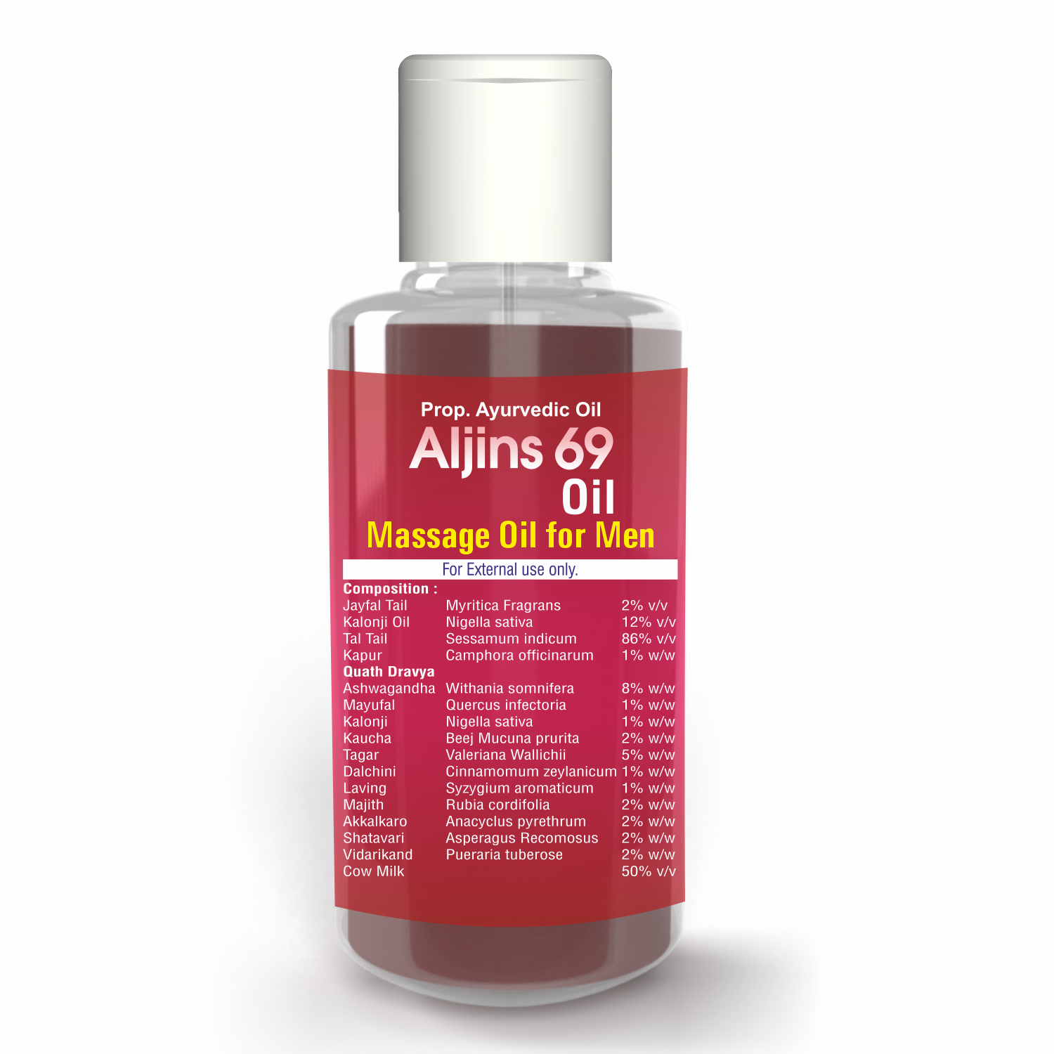 Xovak Ayurvedic Aljins Oil For Male
