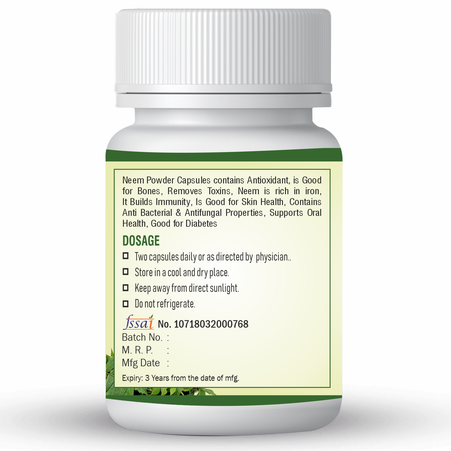 Xovak Organic  Neem Capsules