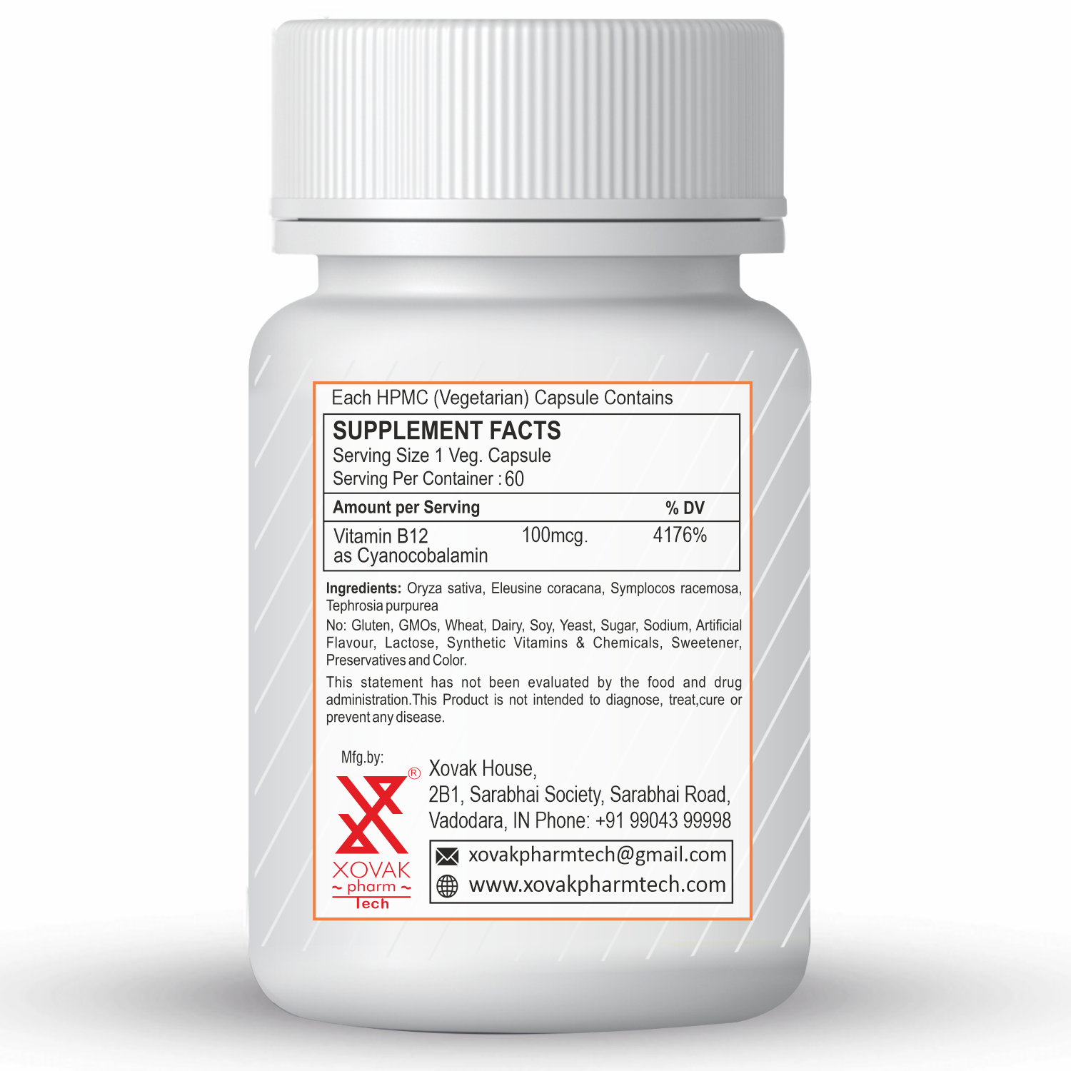 Buy Xovak Ayurvedic Vitamin B12 at Best Price Online