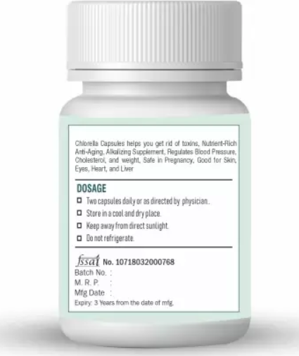 Xovak  Organic Chlorella Capsules