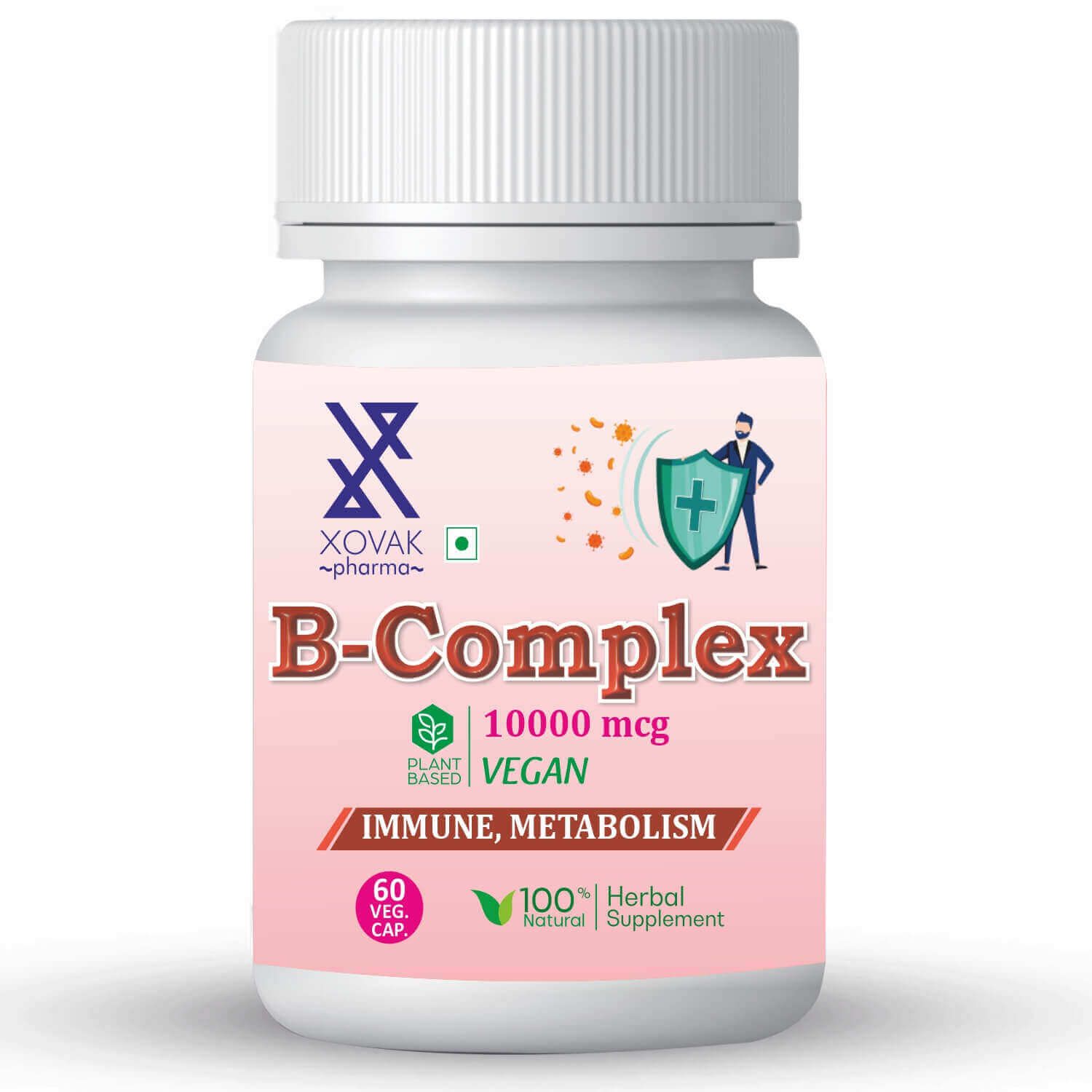 Xovak Ayurvedic B-Complex Capsules