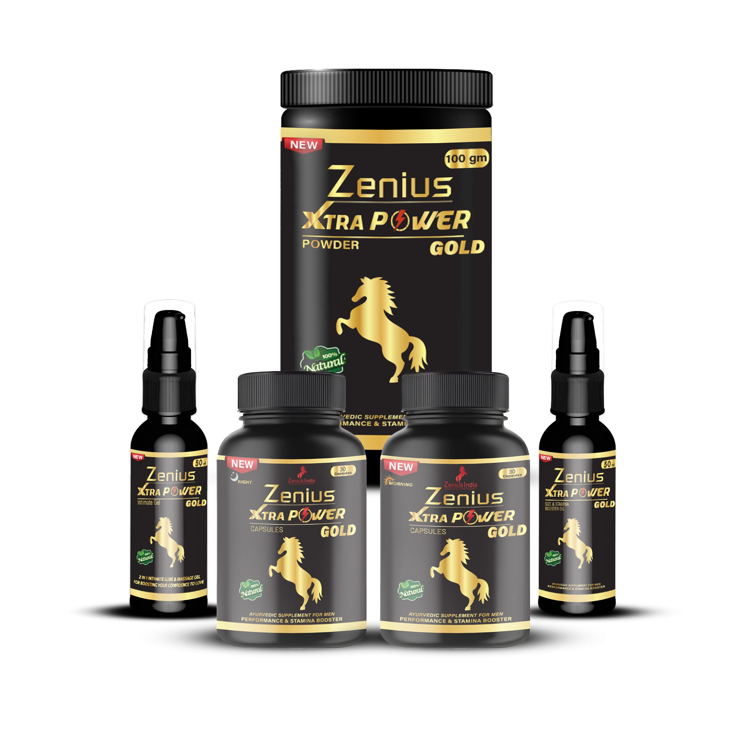 Zenius Xtra Power Gold Kit