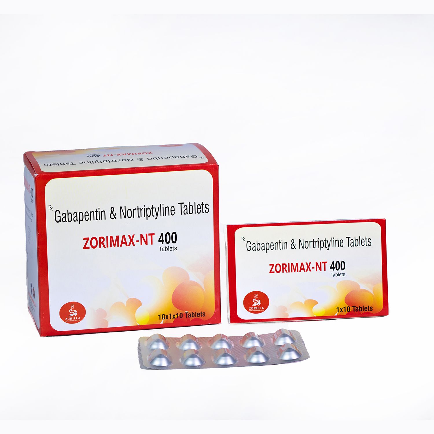 Buy Zorimax NT 400 Gabapentin at Best Price Online