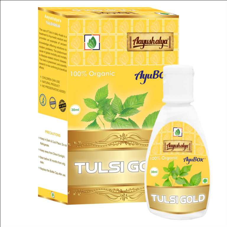 Buy Aayushalya Tulsi Gold Drops at Best Price Online