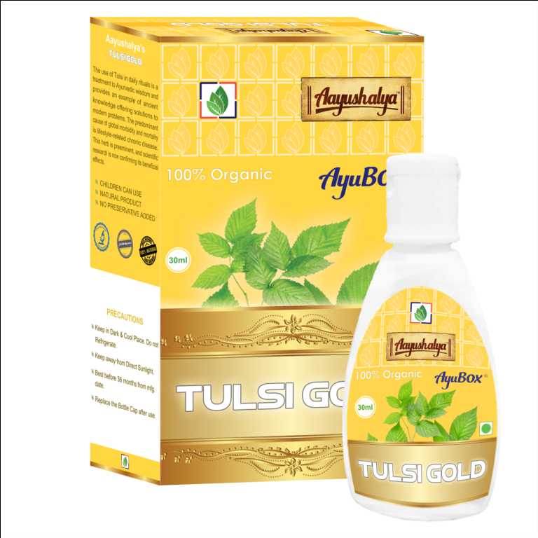 Aayushalya Tulsi Gold Drops