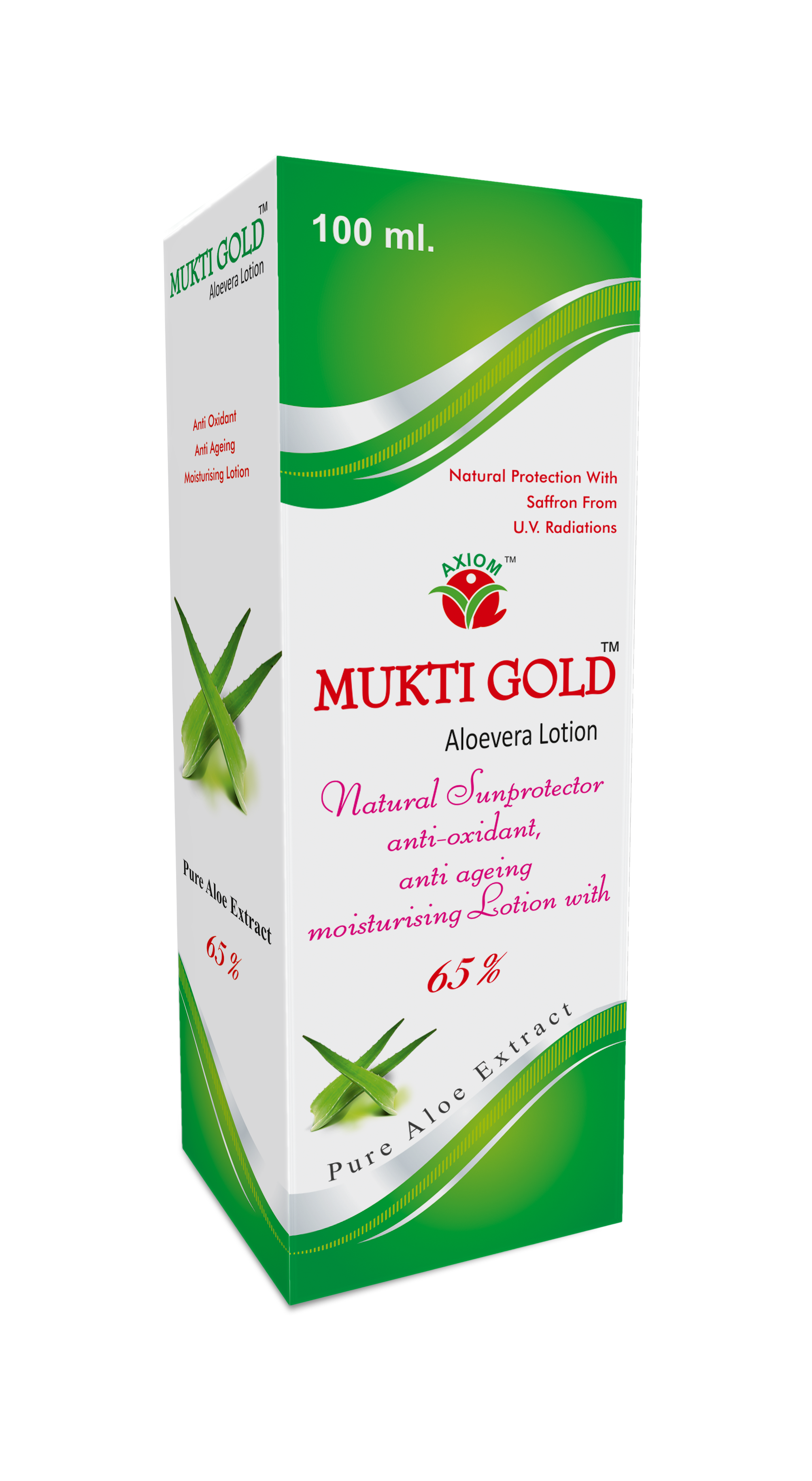 Buy Axiom Mukti Gold Aloevera Lotion at Best Price Online