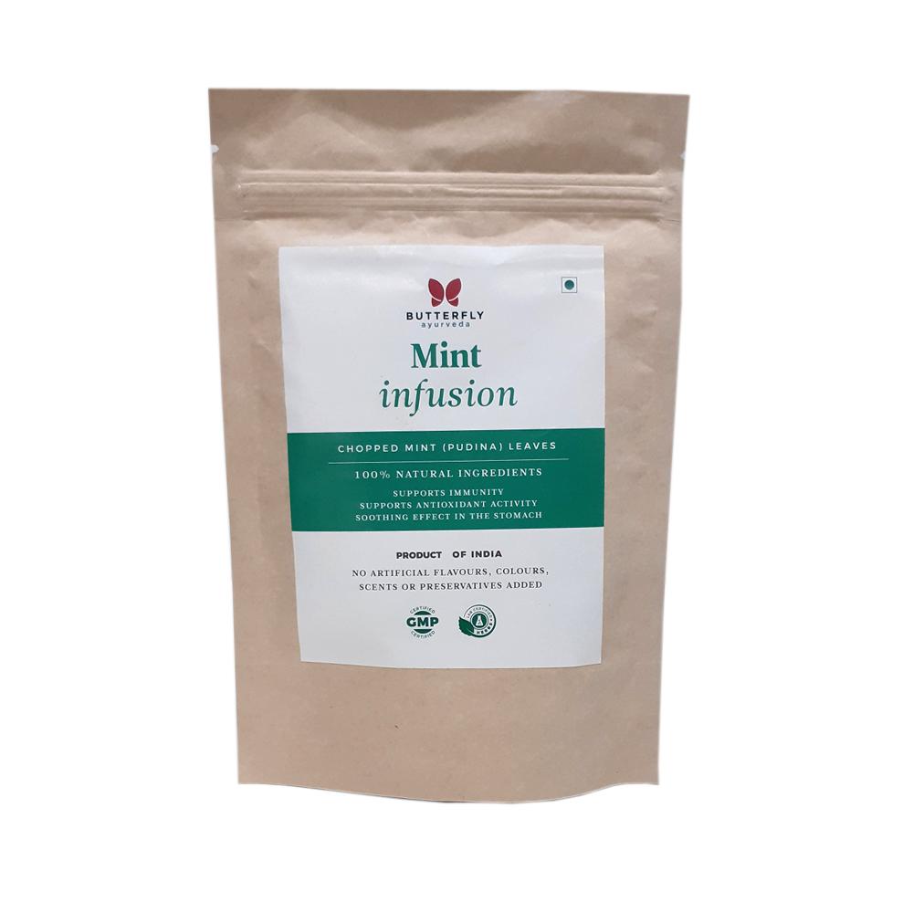 Butterfly Ayurveda Mint Infusion for relaxation and balancing pitta - 20 tea bags
