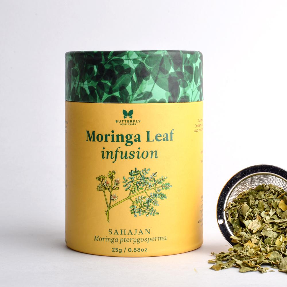 Buy Butterfly Ayurveda Moringa Leaf Infusion for eyes & skin health at Best Price Online