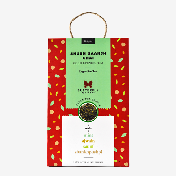 Butterfly Ayurveda Shubh Saanjh Chai – Vata balancing tea