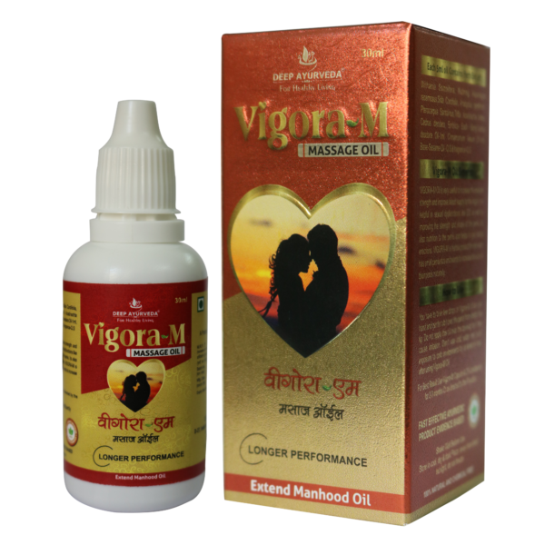 Deep Ayurveda Vigora-M Herbal Oil 