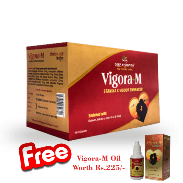 Deep Ayurveda Vigora-M Capsule Blister Packing