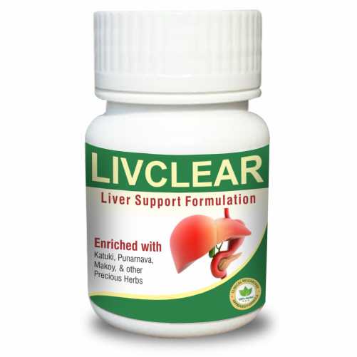 Deep Ayurveda Livclear Capsule 