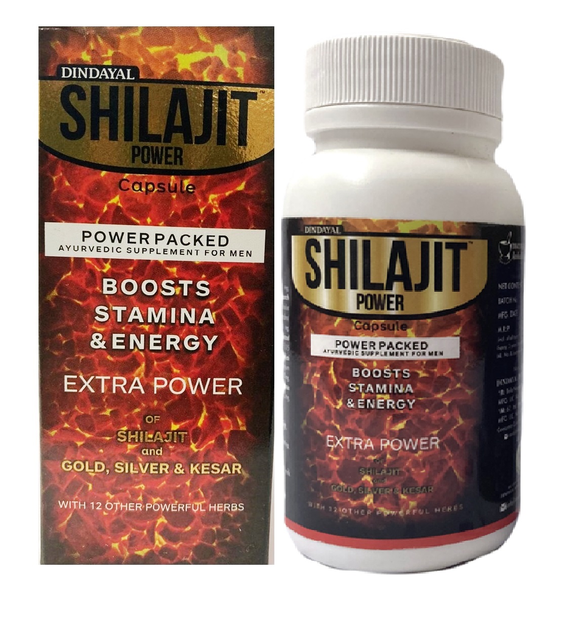 Dindayal Aushadhi Shilajit Power Capsule (Gold Power)