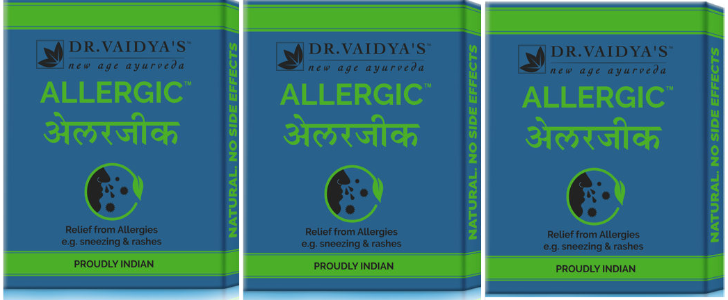 Buy Dr Vaidya Allergic Pills Pack of 3 (72 Pills) at Best Price Online