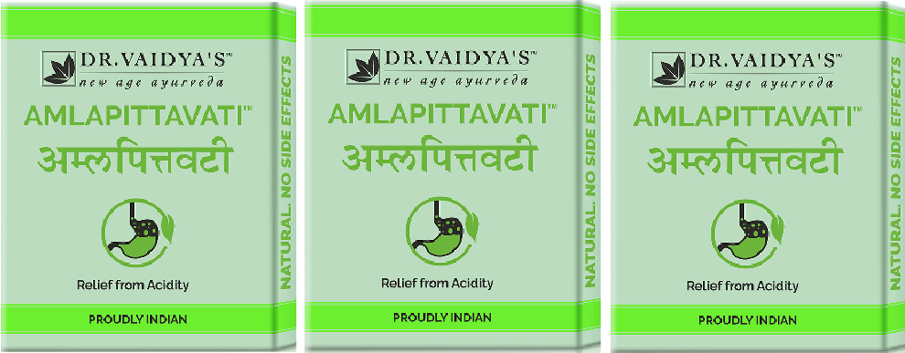 Dr Vaidya Amlapittavati Pills Pack of 3 (72 Pills)