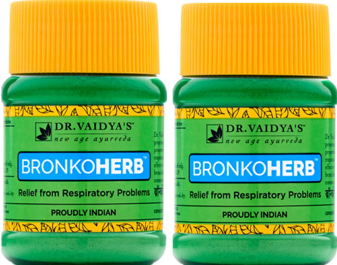 Dr Vaidya Bronkoherb Powder Pack of 2 (100 Gms)