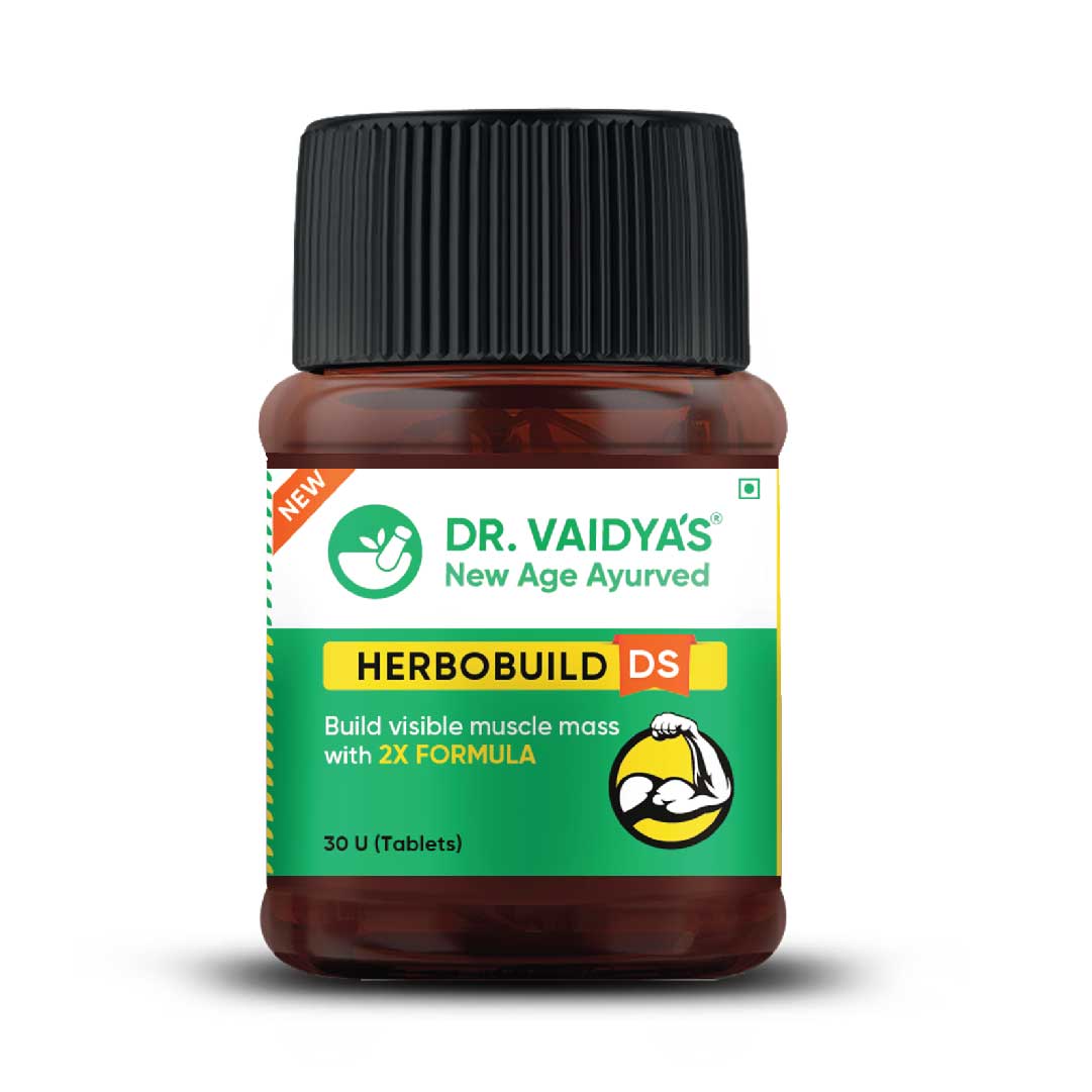 Dr vaidya's Herbobuild DS( Double strength) -30 CAPSULES