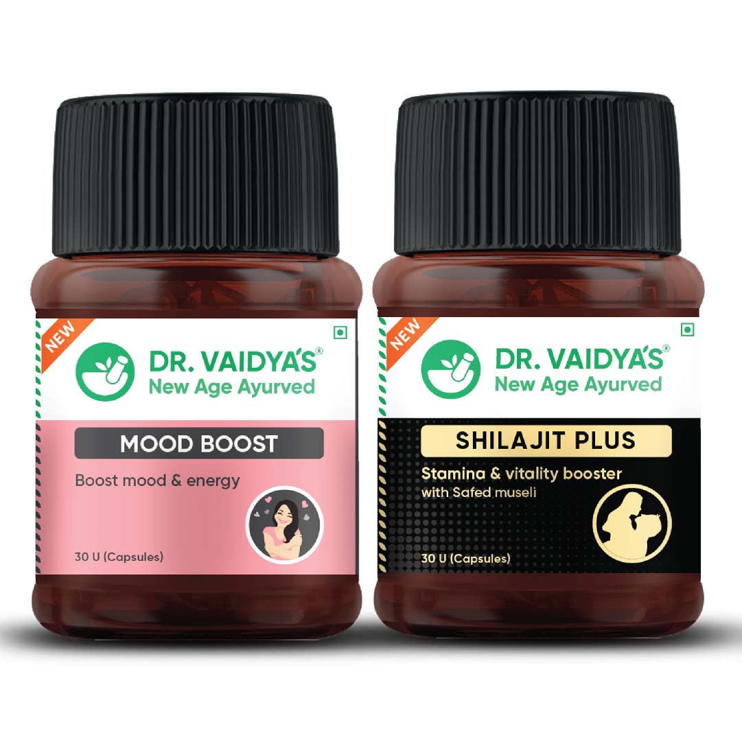 Buy DR VAIDYA  Valentines Mood Pack with Shilajit Plus and Mood boost at Best Price Online