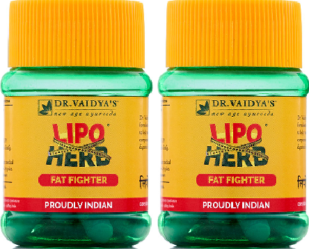 Buy Dr Vaidya Lipoherb Capsules Pack of 2 (60 Capsules) at Best Price Online